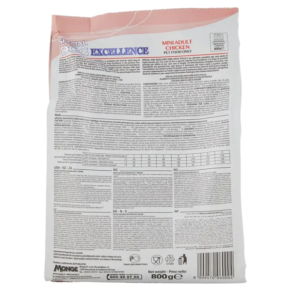 Special Dog Snack de pui Excellence pentru Caini de Talie Mica 800 g Bax 8 buc.